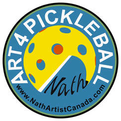 Pickleball, Paddle, Paintings, Wall Art, Nath, Canada